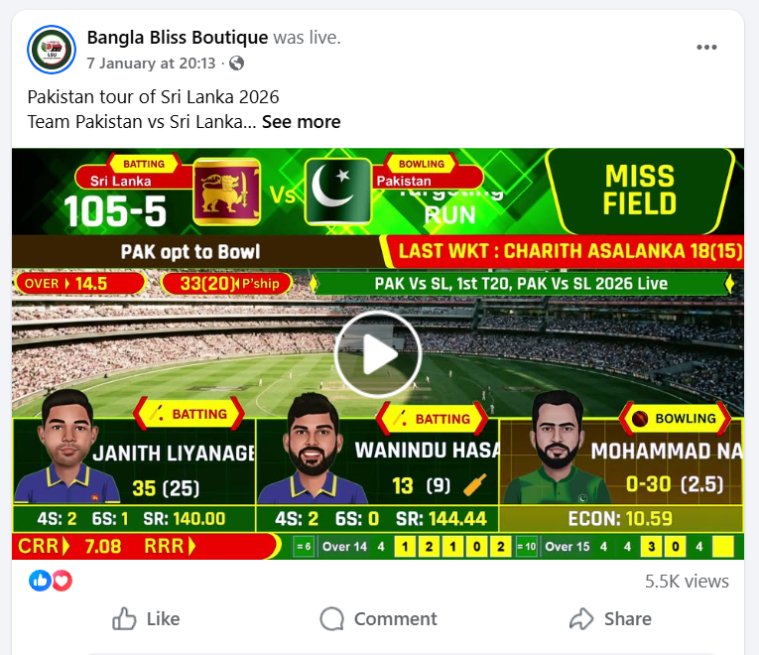 Go Live Like Cricket Broadcasters – Without Expensive Software